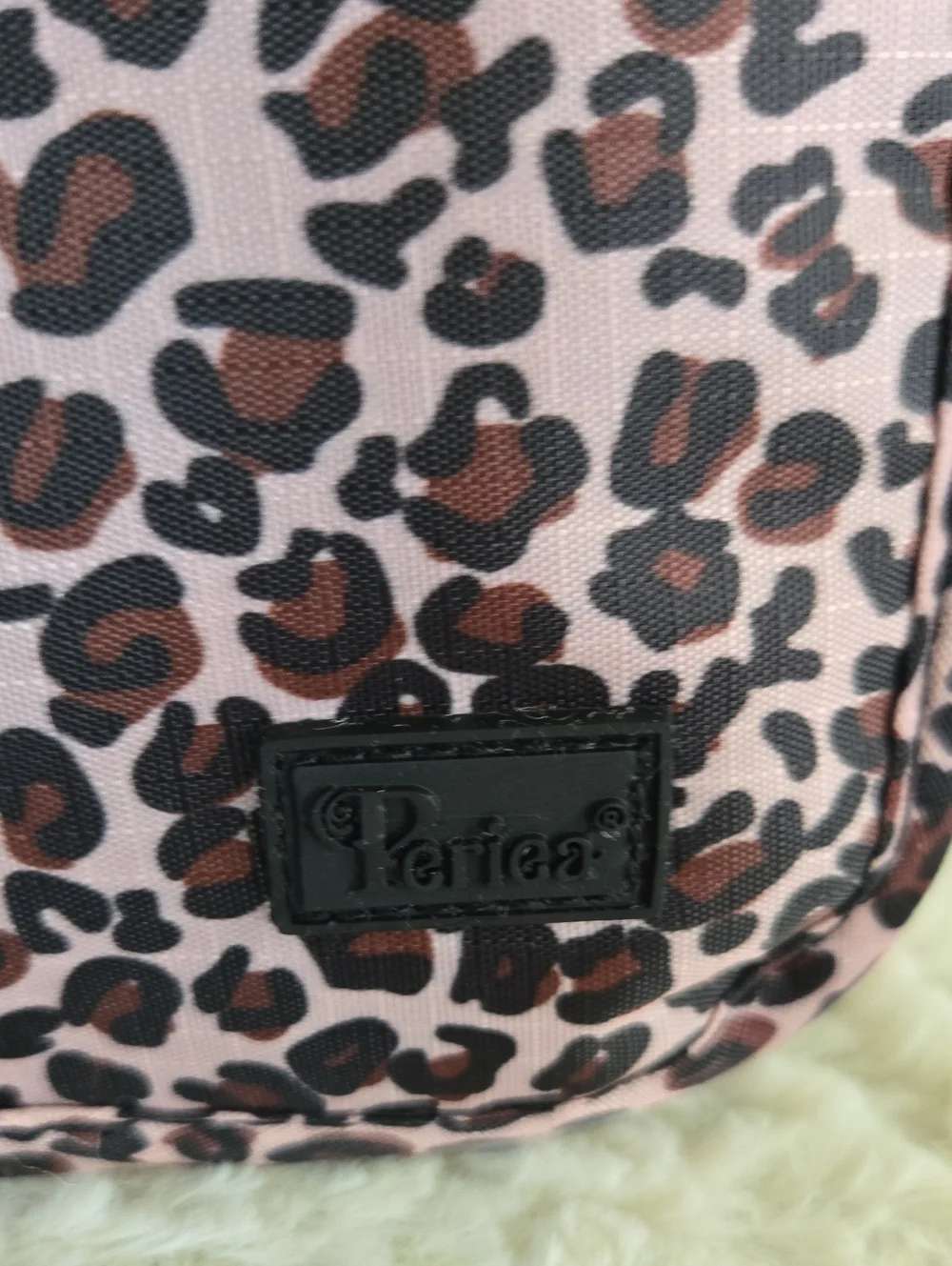 Pink Leopard Print Tote Insert Organizer NWT